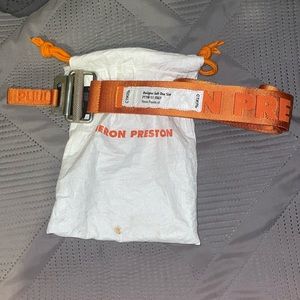 Orange Heron Preston belt one size